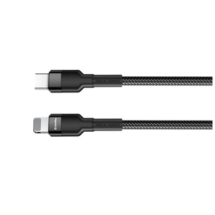 Дата кабель USB-C to Lightning 0.3m 3А black ColorWay (CW-CBPDCL054-BK) изображение 1