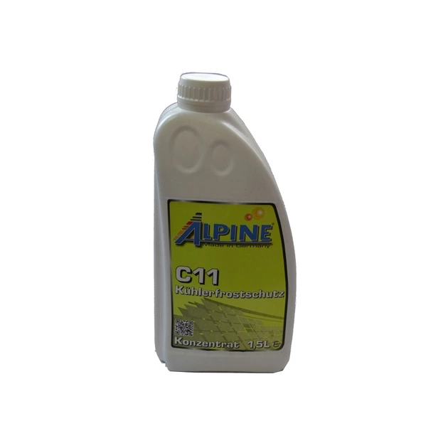 Антифриз Alpine концентрат C11 Кuhlerfrostschutz жовт. 1,5л (1145Y-15) - зображення 1
