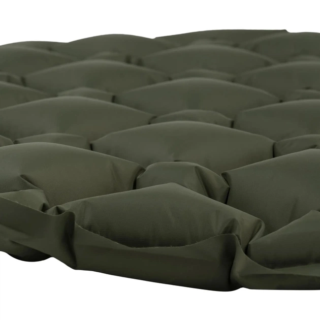 Туристичний килимок Highlander Nap-Pak Inflatable Sleeping Mat PrimaLoft 5 cm Olive (AIR072-OG) (930481) - зображення 6