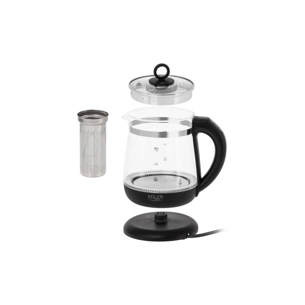 Электрочайник Adler AD 1299 black (AD1299b) - изображение 6