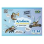 Альбом для малювання ZiBi А4, Kids Line PATRIOT 12 аркушів, на скобі (ZB.1421UKR) - уменьшенное изображение 2