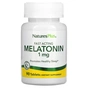 Амінокислота Natures Plus Мелатонін Швидкодіючий, 1 мг, Fast Acting Melatonin, 90 табле (NAP-47624) - зменшене зображення 1