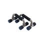 Упори для віджимань LiveUp Plastic Push Up Bar LS3164E чорний 14.5х23.2х12-10см (6951376107296) - зменшене зображення 1