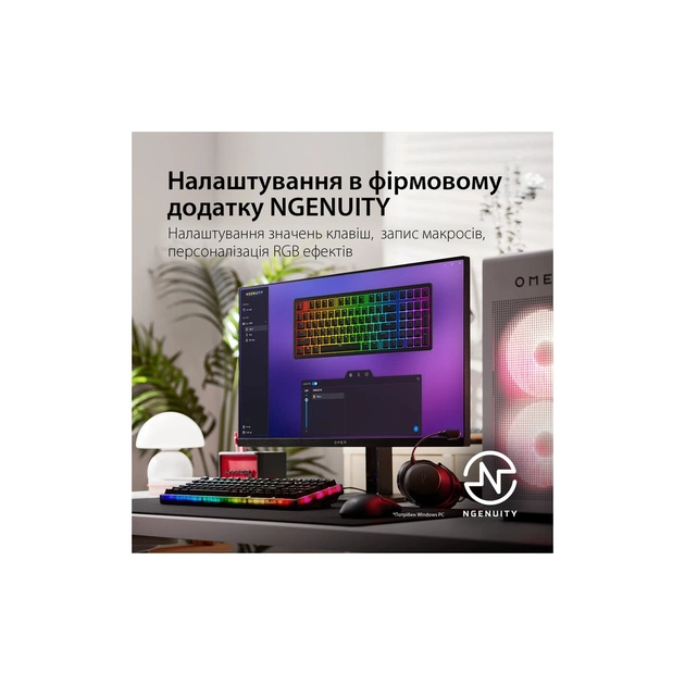 Клавіатура HyperX Origins 2 1800 HX Red USB UA Black (B4QS4AA) - picture 10