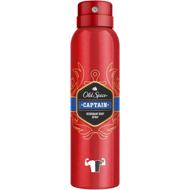 Дезодорант Old Spice Captain 150мл (8001090962836) - изображение 1
