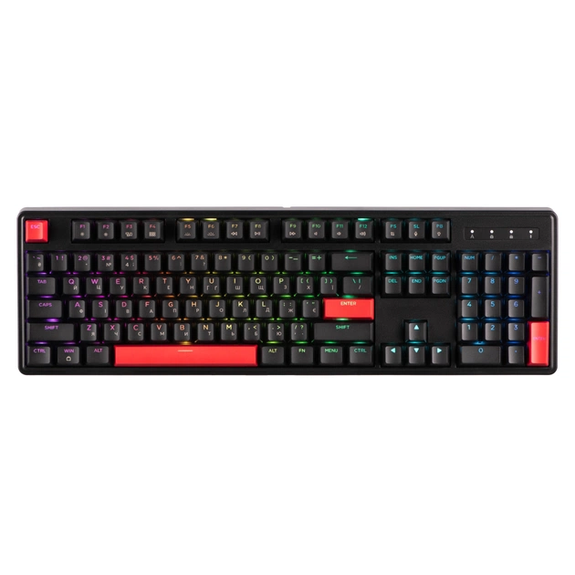 Клавиатура Lemokey Keychron X3 Brown RGB USB Black (X3-H3-UA) - изображение 1