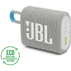 Акустична система JBL Go 3 Eco White (JBLGO3ECOWHT) зображення 1