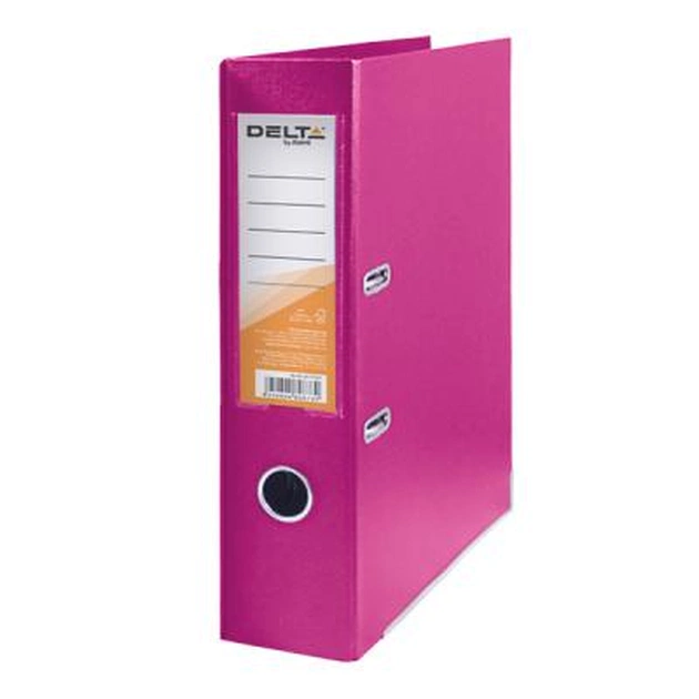 Папка - регистратор Delta by Axent double-sided PP 7,5 cм, assembled, pink (D1712-05C) - изображение 1