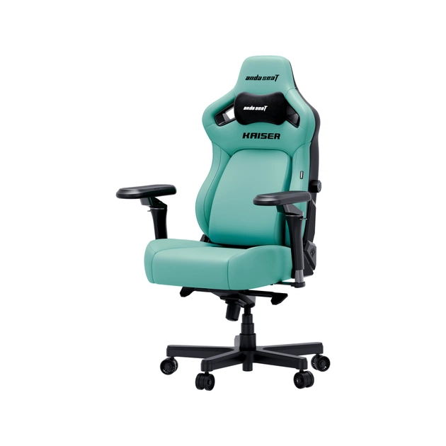 Крісло ігрове Anda Seat Kaiser 4 V2 PVC Size XL Green (AD12YDDC-XLL-20-E-PV/C-03) - зображення 3