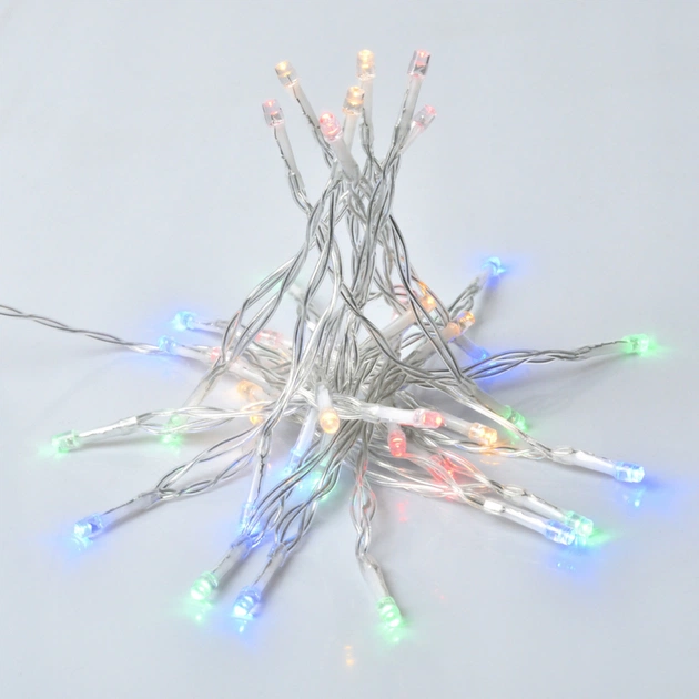 Гірлянда YES! Fun Нитка 41 LED Різнокольорова 2.8 м Статична На батарейках (975053) - зображення 1