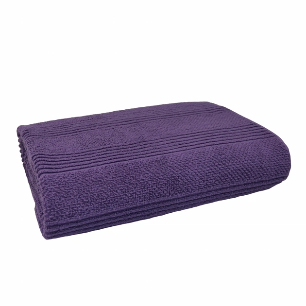 Рушник Home Line махровий Verona фіолетовий 50х90 см (139502) - изображение 1