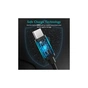 Дата кабель USB 2.0 AM to USB-C 3.0m 18W PVC black Choetech (AC0004-BK) - уменьшенное изображение 4