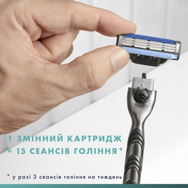 Набір косметики Gillette UEFA Champions League Special Edition Станок Mach3 + Гель для гоління Series + Косметичка (8006530032575) - picture 8