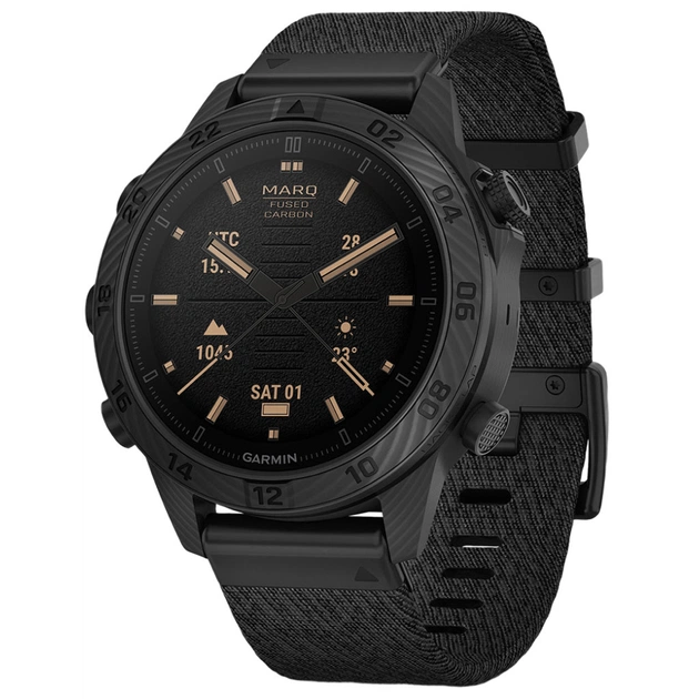 Смарт-годинник Garmin MARQ Commander Gen 2, Carbon, GPS (010-02722-01) - зображення 1