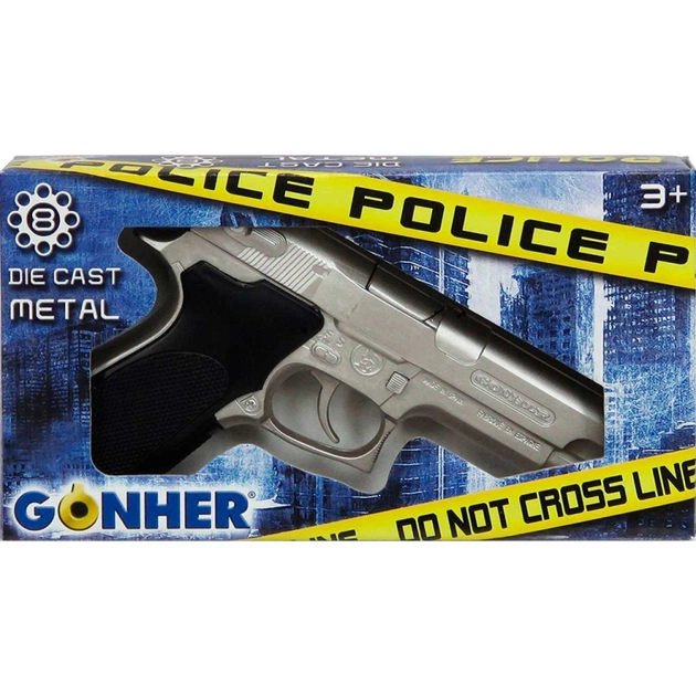 Іграшкова зброя Gonher Пістолет 8-зарядний (45/0) - изображение 5