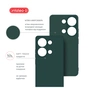 Чехол для мобильного телефона Intaleo Silicone Xiaomi Redmi Note 13 Pro 4G Dark Green (1283126601163) - уменьшенное изображение 5
