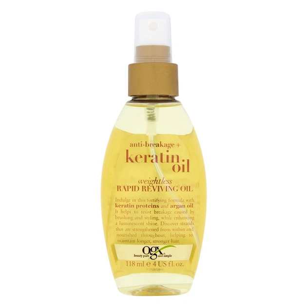 Олія для волосся OGX Keratin Oil Миттєве відновлення 118 мл (0022796977533) - picture 1