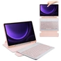 Чохол до планшета BeCover Keyboard 360° Rotatable Samsung Tab S9 (SM-X710/SM-X716)/S9 FE (SM-X510/SM-X516B) 11.0" Pink (710430) - зменшене зображення 4