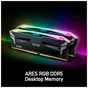 Модуль пам'яті для комп'ютера DDR5 32GB (2x16GB) 7200 MHz Ares RGB Black Lexar (LD5U16G72C34LA-RGD) - зменшене зображення 6