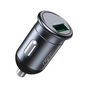 Автомобильное зарядное устройство XO CC46 (USB, 3A) Gray (6920680827343) - уменьшенное изображение 1