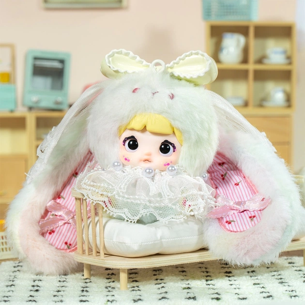 М'яка іграшка Pop Top з кільцем- сюрприз Hi TOY Nommi Зайченята (HC023) - picture 4