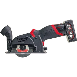 Дискова пила Milwaukee M12 FCOT-422X FUEL 4Ah, 2Ah (4933464619) изображение 1