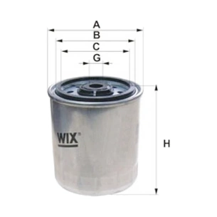 Фільтр паливний Wixfiltron 95116E зображення 1