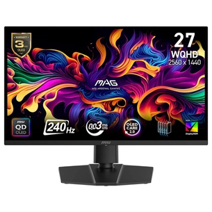 Монітор MSI MAG 271QP QD-OLED X24 зображення 1