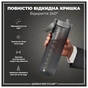 Пляшка для води ION8 OneTouch 1000 мл BPA Free, Grey (I8RF1000GRY) - зменшене зображення 3