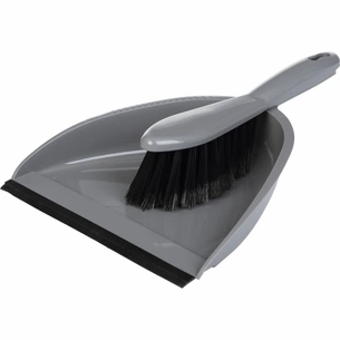 Комплект для прибирання Buroclean совок зі щіткою (4823078924148) зображення 1