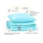 Ковдра MirSon Набір з тенсел всесезонний №1673 Eco Light Blue + 2 подушки (2200002657761) - уменьшенное изображение 2