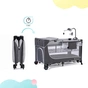 Дитячий манеж Kinderkraft кровать Leody с пеленатором Grey (5902533917952) - зменшене зображення 11