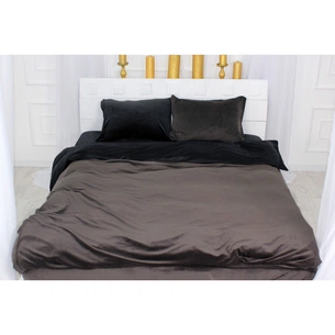 Постільна білизна MirSon Велюр Winter Frost 28-0007 + 28-0003 Rhodies Velvet 220х240 (2200004009827) зображення 1