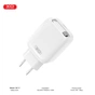 Зарядний пристрій XO 1xUSB-C PD30W GaN + cable USB-C to USB-C (XO-QC17) - зменшене зображення 2