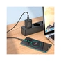 Зарядное устройство BOROFONE BA72A Spring USB QC3.0 + cable USB to USB-C 18W Black (6974443388589) - уменьшенное изображение 4