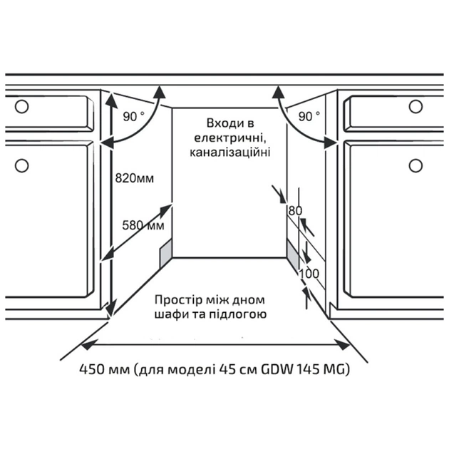 Посудомийна машина Grunhelm GDW 145 MG (GDW145 MG) - picture 8