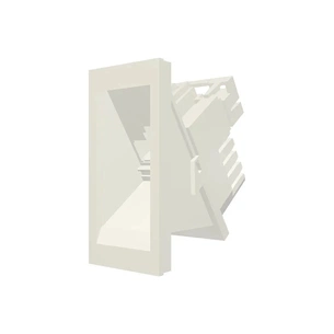 Модуль Keystone RJ45 STP кат. 5е, 22.5х45, кутовий, white Molex (16.1C.011.D0035) picture 1
