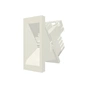 Модуль Keystone RJ45 STP кат. 5е, 22.5х45, кутовий, white Molex (16.1C.011.D0035) - preview 1