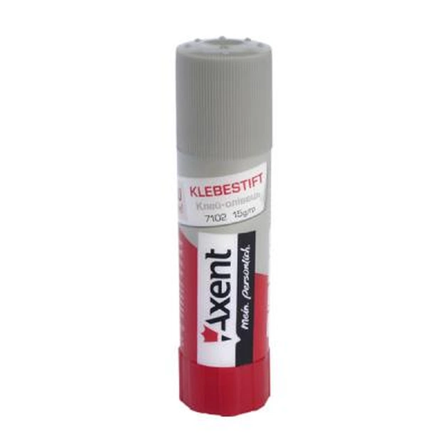 Клей Axent Glue stick PVA, 15 g (display) (7102-А) - picture 1