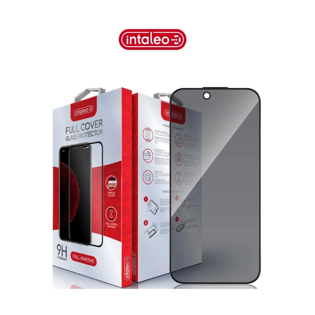 Скло захисне Intaleo Privacy Apple iPhone 17 Air Black (1283126625190) - зображення 1