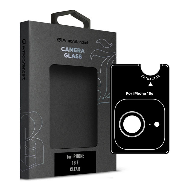 Скло захисне Armorstandart for Camera Supreme BI iPhone 16e Clear (ARM84427) - picture 1