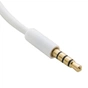 Дата кабель USB 2.0 AM to 3.5mm M 0.15m for iPod Shuffle Charge&Sync White Extradigital (KBA1651) - зменшене зображення 4