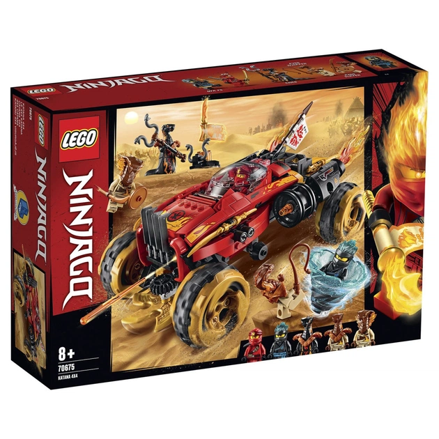 Конструктор LEGO Ninjago Позашляховик Катана 4x4 450 деталей (70675) - изображение 1