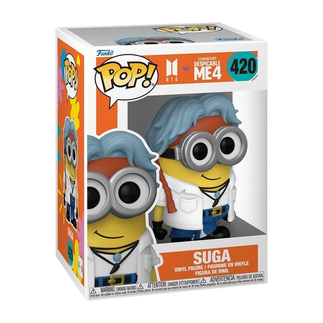 Фигурка Funko Pop серии Minions x BTS - Шуга (85968) - изображение 1