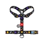 Шлея для собак WAUDOG Nylon анатомічна H-подібна з QR-паспортом "NASA" пластиковий фастекс XL (323-0047) - уменьшенное изображение 2