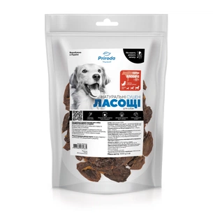 Ласощі для собак Priroda Нирки яловичі сушені 1 кг (4823082435685) зображення 1