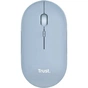 Мишка Trust Puck Wireless/Bluetooth Silent Blue (24126) - зменшене зображення 1