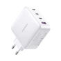Зарядний пристрій Ugreen 4xUSB 100W (3хUSB-C+USB-A) Gan white CD226 (15337) - зменшене зображення 3