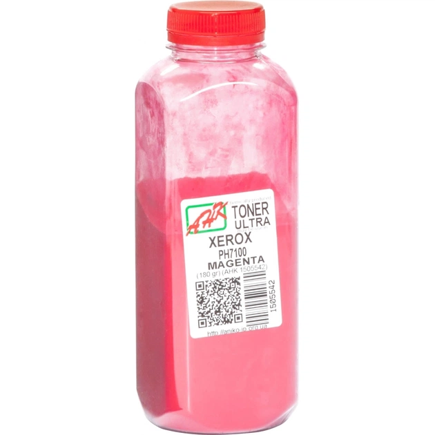Тонер Xerox Ph7100 180г Magenta, ULTRA COLOR AHK (1505542) - изображение 1