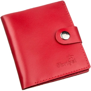 Портмоне Shvigel Шкіряне Червоне (16223) зображення 1